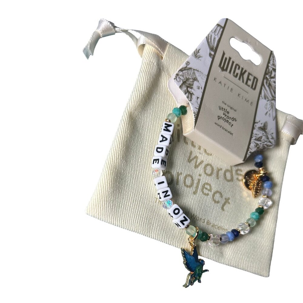 Little Words Project Wicked Stretch Beaded Bracelet With Charms - Picture 4 of 6